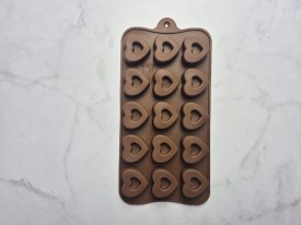 Moldes silicona 15 corazones